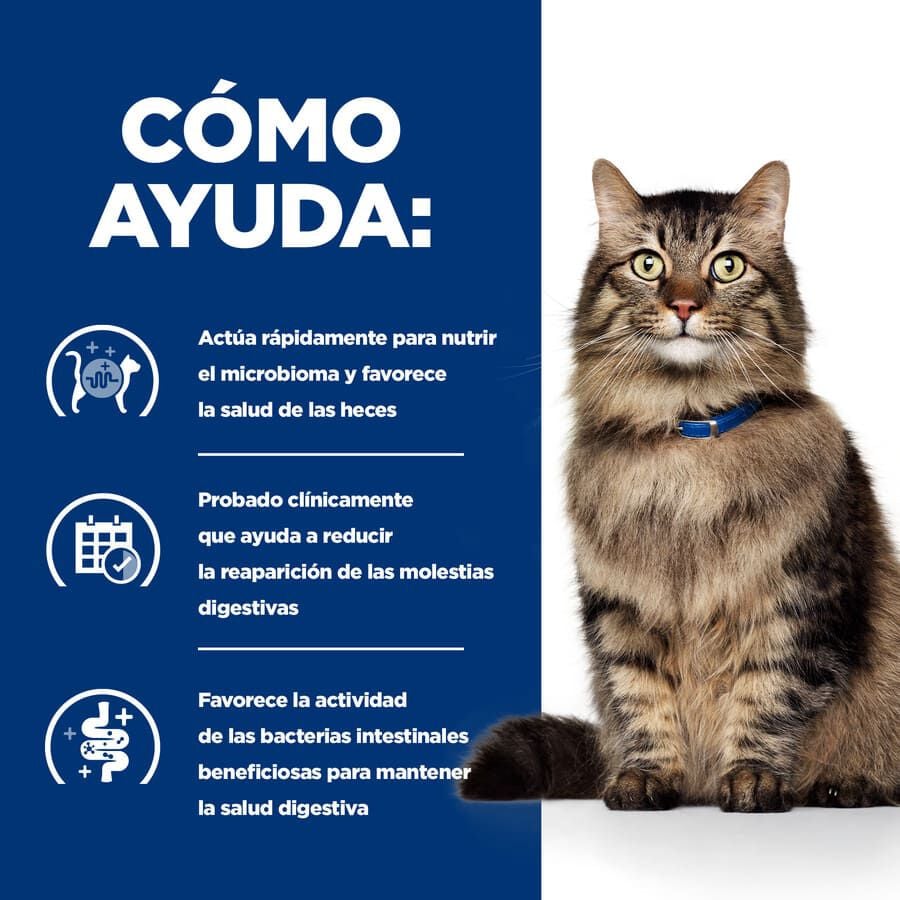 3 kg Hill's Prescription Diet Gastrointestinal Biome Pollo pienso para gatos, , large indicador imagen numero 4